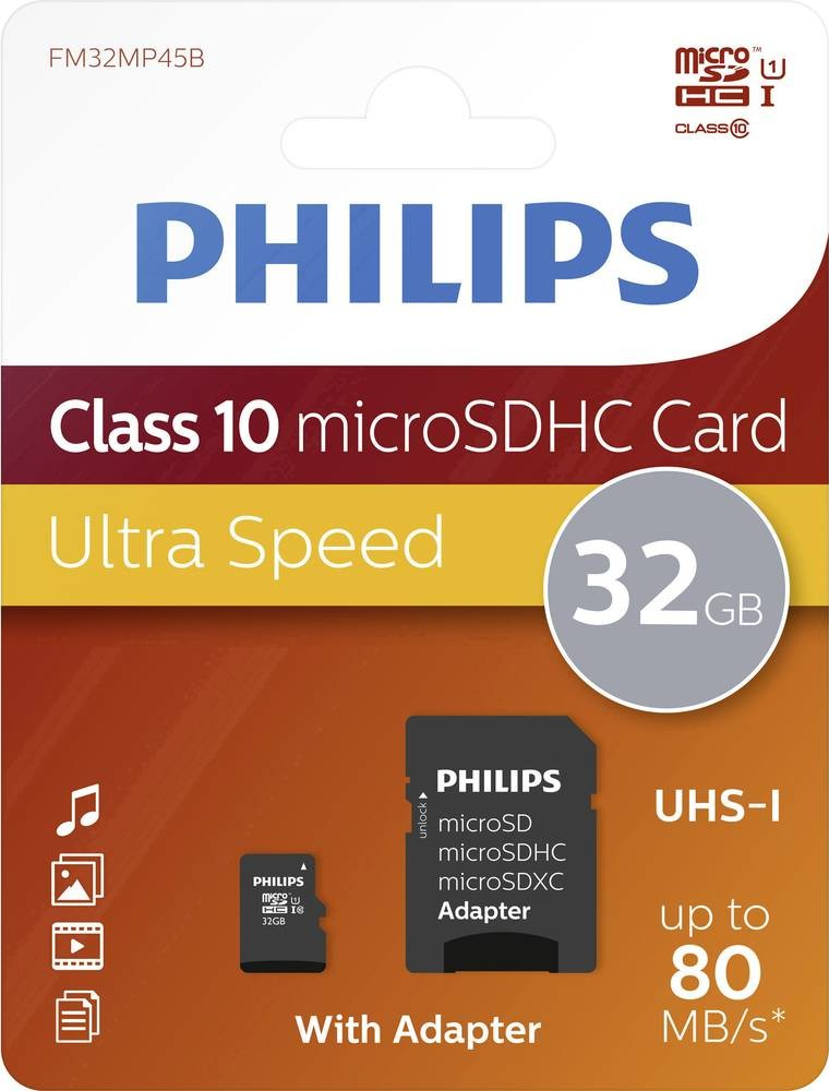 Philips SDHC class 10 FM16MP45B