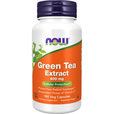 Now Foods Green Tea 400 100 tablet – Zbozi.Blesk.cz