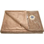 Little Angel dvojitá deka MAZLÍK Outlast taupe stříbrný puntík hnědá – Zboží Dáma