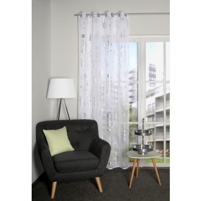 Home Wohnideen hotová záclona 53164 TREA 1705 stribrna 245x135 cm (v x s) – Hledejceny.cz