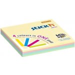 Stick´n Samolepicí bloček Magic Pad, pastleové barvy, 76x76 mm, 100 listů, STICK N 21574 ,balení 100 ks – Hledejceny.cz