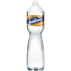 Poděbradka perlivá pomeranč 6 x 1,5 l