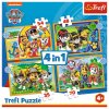 Puzzle TREFL Tlapková patrola: Prázdniny 4v1 35,48,54,70 dílků