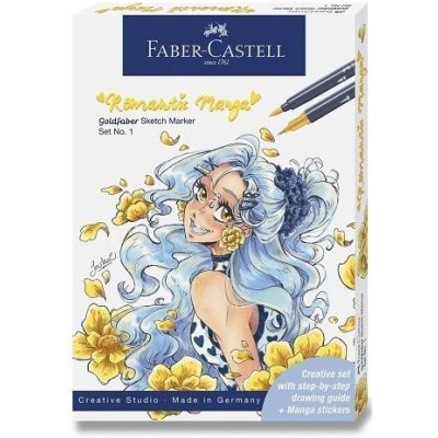 Popisovače Faber-Castell Goldfaber Creative Romantic Manga – Sleviste.cz