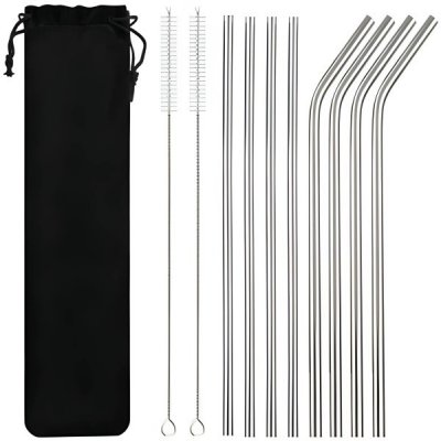 Melfin Nerezová brčka 215 mm sada 11 ks – Hledejceny.cz