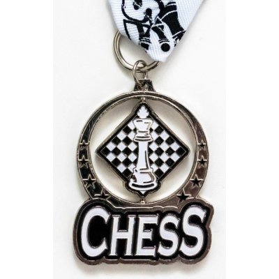 Šachová medaile CHESS stříbrná – Hledejceny.cz