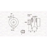 Generátor MAGNETI MARELLI 063731837010
