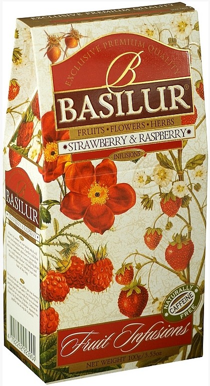 Basilur Strawberry Raspberry papír 100 g