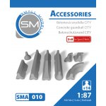 Small Models betonová svodidla CITY 2x8 ks 010 – Zboží Dáma