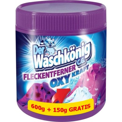 Waschkönig Oxy Kraft Fleckentferner prášek 750 g – Zbozi.Blesk.cz