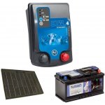 Lacme Sada elektrického ohradníku DUAL 4 a solární panel 33 W a akumulátor 70 Ah – Hledejceny.cz