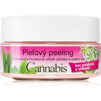 Bione pleťový peeling Bio Cannabis 200 g