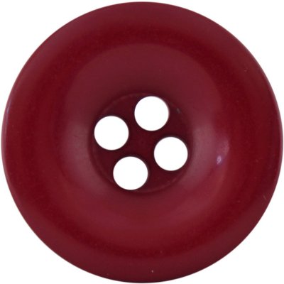 Knoflík čtyřdírkový - 44" - 27,94mm - různé barvy Knoflík čtyřdírkový - 44 - 27,94mm: 106 Vínová – Zboží Dáma