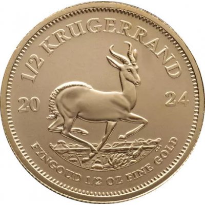Rand Refinery Zlatá mince Krugerrand 1/2 oz 2024 – Zbozi.Blesk.cz