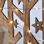 Solight LED vánoční hvězda přírodní dřevo 2 x AA teplá bílá – Zbozi.Blesk.cz