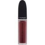 MAC Cosmetics Powder Kiss Liquid Lipcolour matná tekutá rtěnka Fashion Emergency 5 ml – Zboží Dáma