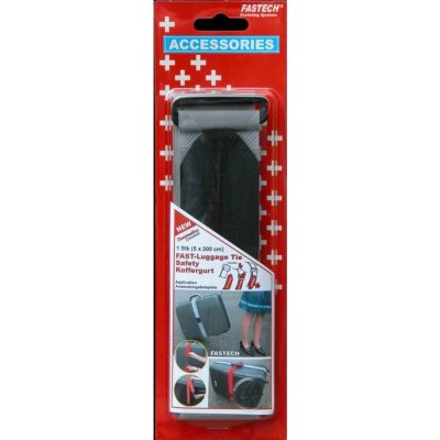 FASTECH® 922-0822 pásek na kufr se suchým zipem s páskem háčková a flaušová část (d x š) 2000 mm x 50 mm šedá 1 ks – Hledejceny.cz