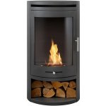 OKO Biokrb volně stojící S5 s úložným prostorem na dřevo 43 x 83 x 43 cm šedý – Zboží Mobilmania