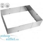 Orion forma na dort nerez posuvná hranatá 24/47x20/38x6cm – Sleviste.cz