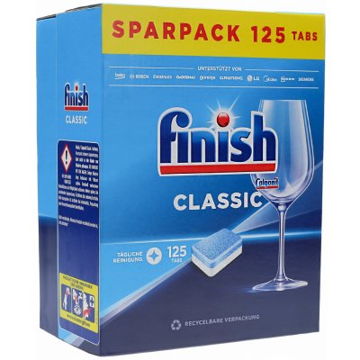 Finish Classic tablety do myčky nádobí 125 ks