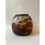 VÁZA VE STYLU ÉMILE GALLÉ - SKLO 25,5 cm – Hledejceny.cz