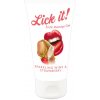 Lubrikační gel Lick-it Sparkling Wine & Strawberry 50 ml