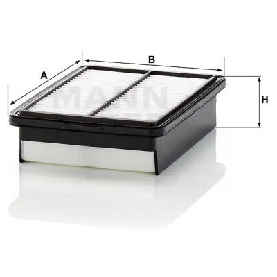 MANN FILTER Vzduchový filtr C 24 054 – Hledejceny.cz