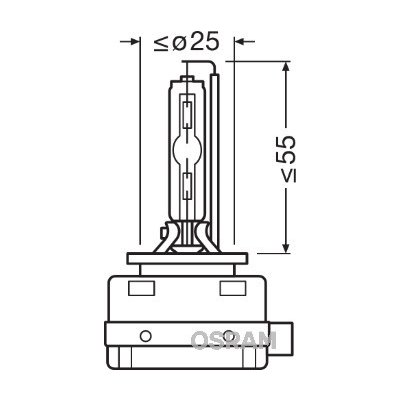 OSRAM Zarovka, hlavni svetlomet 66140