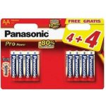 PANASONIC Pro Power AA 8ks LR6PPG/8BW – Zboží Živě