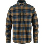 Fjällräven Singi heavy flanelová košile dark navy/buckwheat brown – Zboží Dáma