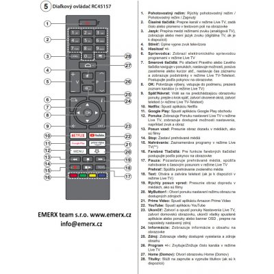 Dálkový ovladač Toshiba CT-8564 – Zboží Živě