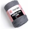 Příze Pletací / háčkovací příze YarnArt MACRAME CORD 3mm 774 středně šedá, jednobarevná 250g/85m