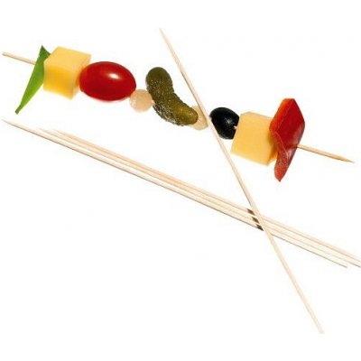 Špejle - dřevěné na špíz 20cm / 100ks 40027869 – Hledejceny.cz