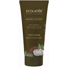 Ecolatiér Peeling na nohy, krása a oživení, kokos 100 ml