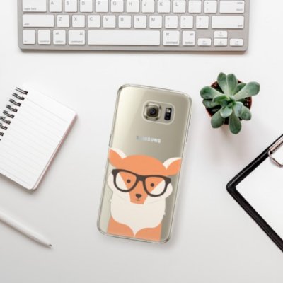 Pouzdro iSaprio Orange Fox - Samsung Galaxy S6 Edge Plus – Zboží Živě