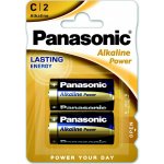 PANASONIC Alkaline Power C 2ks LR14APB/2BP – Zboží Mobilmania