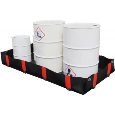 HAPPY END Skládací záchytná vana, 2000 × 1000 × 250 mm, 500 l - PLN 4030 – Sleviste.cz