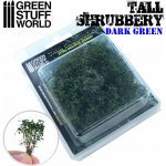 Dekorace Green Stuff World Tall Shrubbery: Dark Green – Zboží Živě
