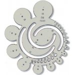 Koh-i-noor 749002 šablona radiusová Z32 kouřová – Hledejceny.cz