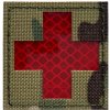 Nášivka WARAGOD nášivka Reflective Fabric Cross Medic Patch Multicam