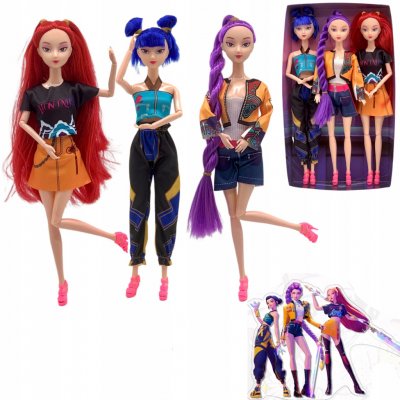 Kpop Demon Hunters Rumi Zoey a Mira – Zboží Dáma