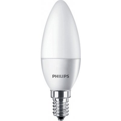 Philips CorePro LED žárovka svíčka 5-40W E14 865 B35 FR ND 470Lm – Hledejceny.cz