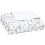 Aden Anais essential s cotton muslin blanket alpha bet animals – Hledejceny.cz