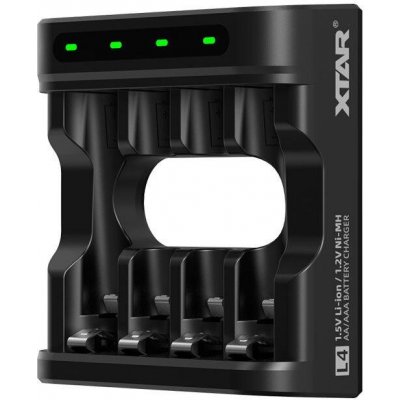 Nabíječka baterií R03 / AAA a R6 / AA Li-ion 1,5V / NiMH Xtar L4 – Zboží Živě