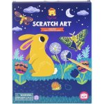 Tiger Tribe Vyškrabávací omalovánky Scratch Art Garden – Sleviste.cz