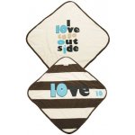 Lodger Zavinovačka Wrapper fleece retro marron – Zboží Mobilmania