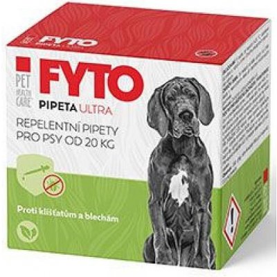 PHC FYTO pipeta ULTRA pro psy od 20kg 6x10ml – Zboží Mobilmania