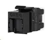 Solarix Rychlozařezávací keystone CAT6 UTP RJ45 černý pro kleště SXKJ-NA-BU – Zboží Živě