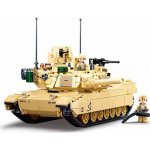 Sluban B0892 Bitevní tank M1A2 SEP V2 Abrams – Zboží Dáma