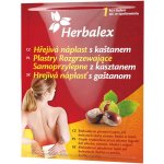 Herbalex Hřejivá náplast s kaštanem 1 ks – Hledejceny.cz